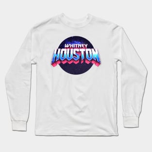 Whitney Houston Retro Long Sleeve T-Shirt